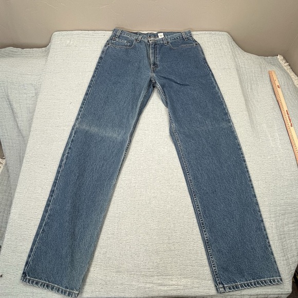 Men's Vintage Y2K Levi's 43901-7212 Denim Relaxed Straight Leg Jeans W36 L34 - Picture 1 of 9
